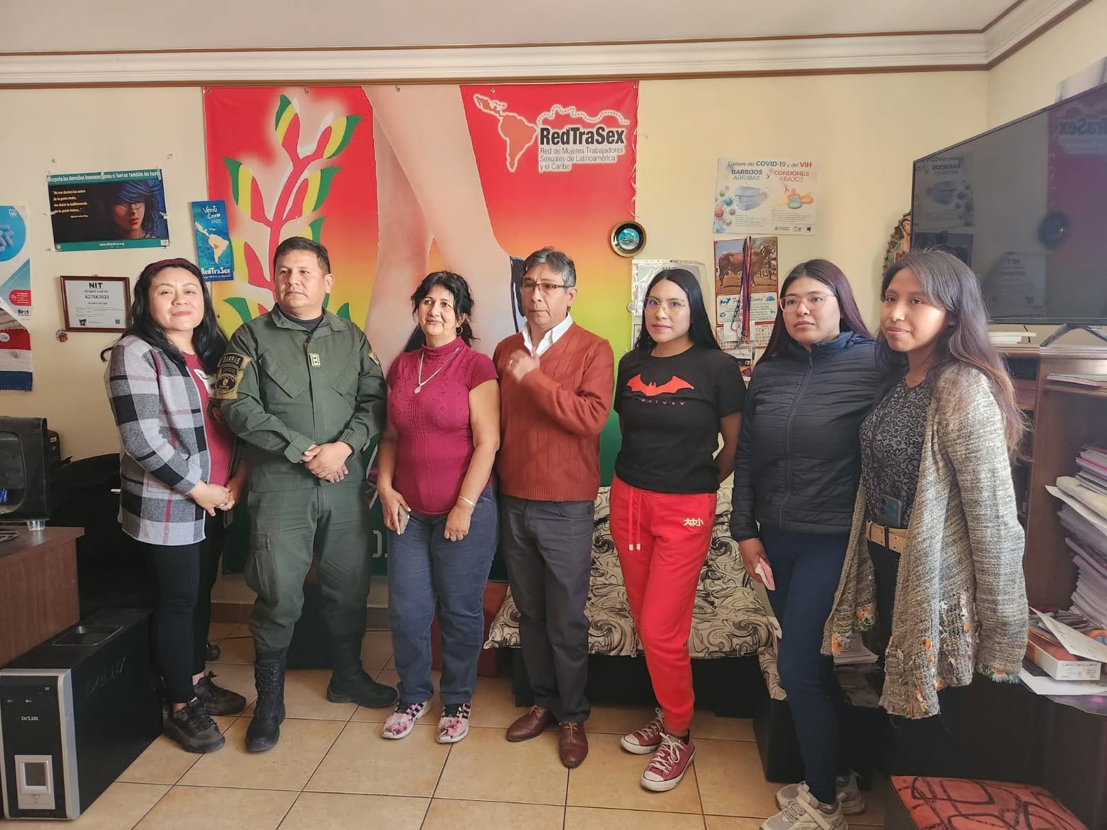 Reunión con la Policía